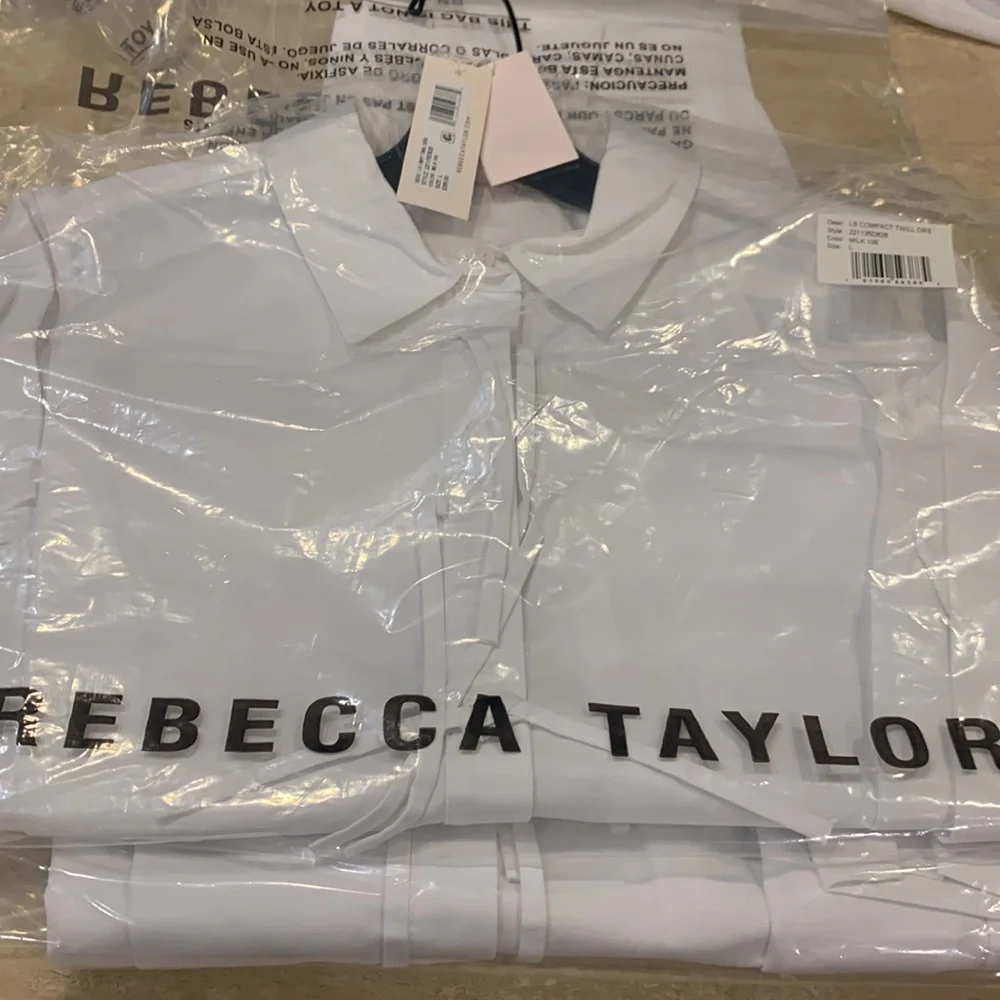 Compact Twill Dress - Picture 3 of 7